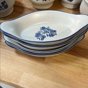 Pfaltzgraff stoneware au gratin dishes